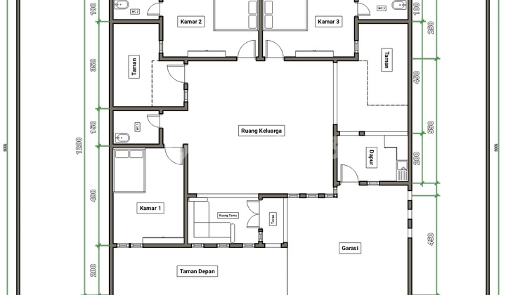 Rumah Baru Siap Huni Lokasi Premium Area Kapten Haryadi - Ngaglik Sleman 2