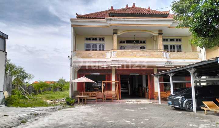 Dijual Tanah Bonus Bangunan Jl By Pass Ngurah Rai Bali Pinggir Jalan Utama