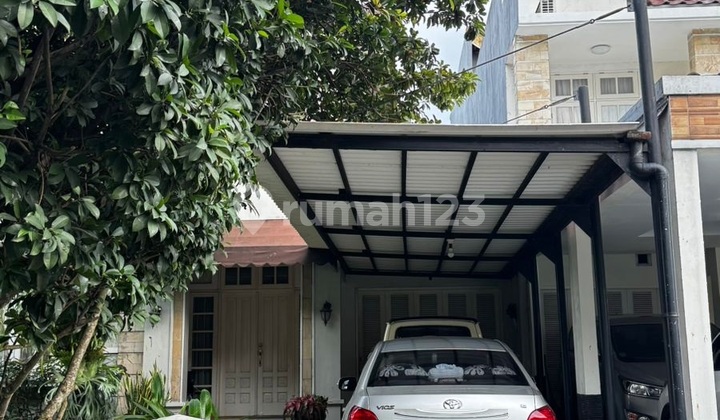 Beautiful Green Corner House Ready to Live in Alam Sutera, Tangerang