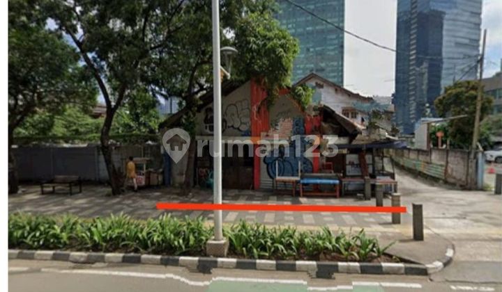 Tanah Komersial Pinggir Jalan Raya Strategis di Kawasan Prof. Satrio Kuningan Jakarta Selatan
