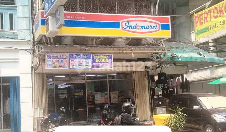 Jual Ruko 4 Lantai di Pasar Baru, Jakarta Pusat