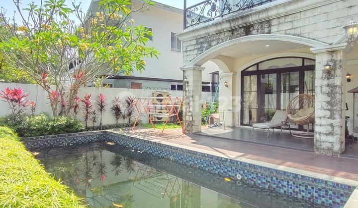 Rumah Bagus Furnished SHM kolam renang dan lift 2
