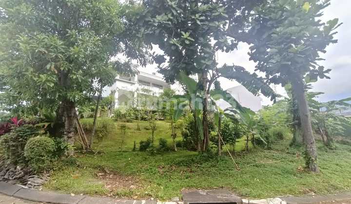 Tanah 394 m2 SHM Sentul City, Bogor view pegunungan dan golf