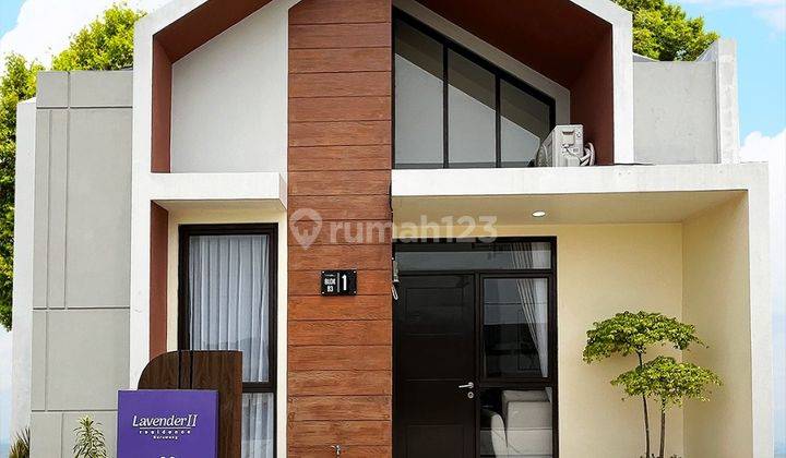Rumah 1 Lantai Cluster Lavender 3bisnis Karawang Strategis Design Minimali 2