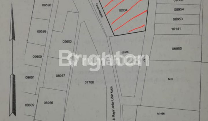 Jual rumah hitung tanah*Jl. Raya Lontar - Lidah kulon surabaya. Dekat SPBU citraland 2