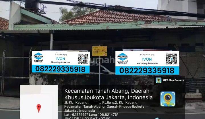 Rumah Kebon Kacang Jakarta Pusat 1