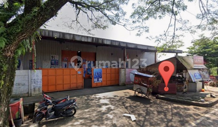 Dijual/ Disewakan : Tanah + Gudang Strategis Pinggir Jalan Raya Parung Bogor 2
