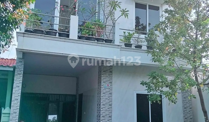 Rumah Bagus 2 Lantai Di Serua Indah Ciputat Dekat Stasiun Sudimara