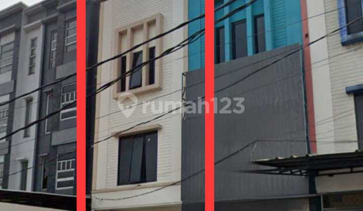 Ready-to-Occupy 3-Storey Shophouse in Pos Pengumben, Kebon Jeruk, West Jakarta