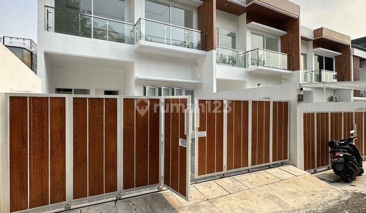 RUMAH SINGLE HOUSE Kontemporer 4unit Dalam Cluster Besar 1