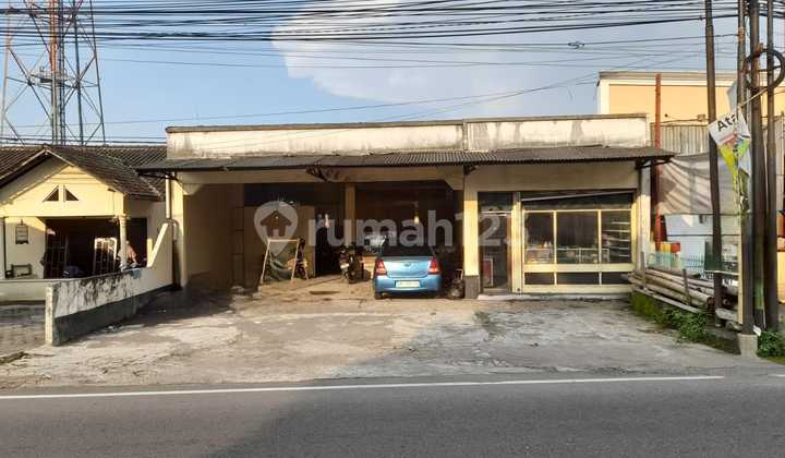 For Rent Commercial Space Strategic Location on Main Route of Magelang - Mlati Sleman Road