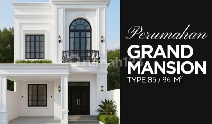 Rumah Design Mewah Siap Bangun 3 Kt 3 Km Grand Mansion Dekat Kampus Unila Jalan Cengkeh Rajabasa 2