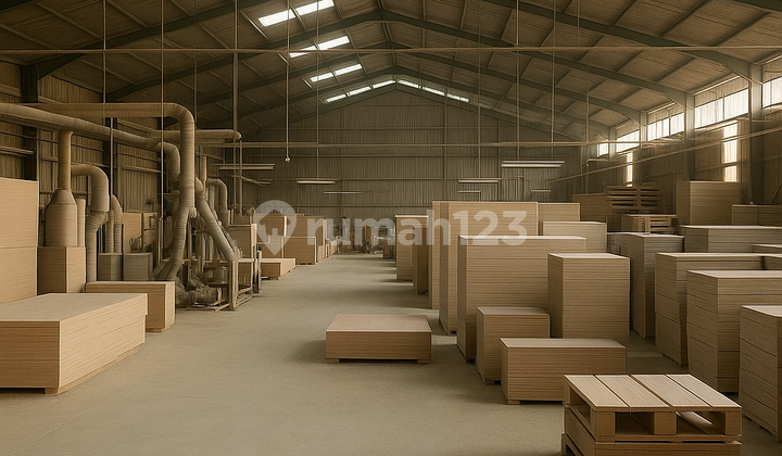 For Sale Industrial Factory Former Furniture Production Curug Tangerang For Sale Industrial Factory Former Furniture Production Curug Tangerang