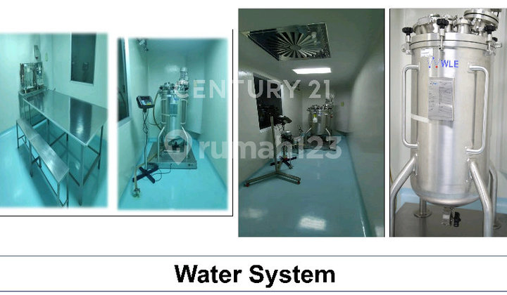 Pharmaceutical Factory with Permits and Equipment in Jakarta Grade A Pharmaceutical Factory with Permits and Equipment in Jakarta Grade A