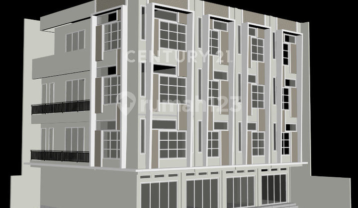 Brand New 4.5-Storey Ruko in Strategic Location, Pluit Main Road