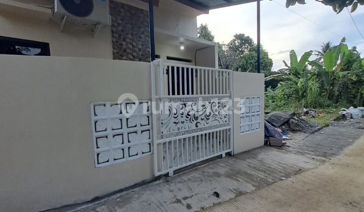 Rumah Akses Mobil Bangunan Baru Dekat Stasiun Pondok Rajeg Cibinong 2