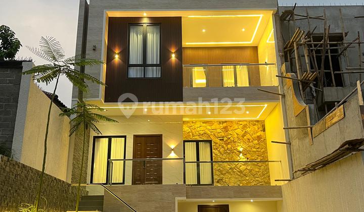 Rumah Minimalis Modern 3 Lantai Di Jagakarsa Rumah Minimalis Modern 3 Lantai Di Jagakarsa