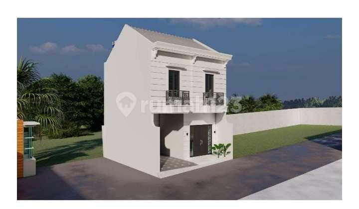Rumah 2 Lantai Minimalis Modern Dekat Stasiun Pondok Rajeg Cibinong