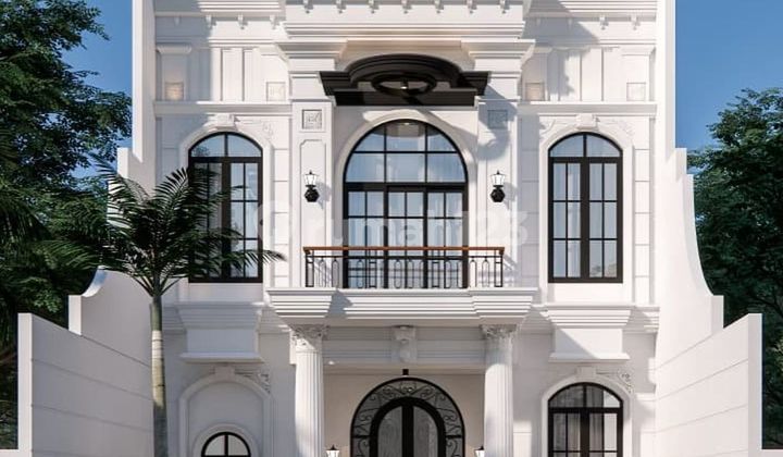 Rumah 3 Lantai Classic Modern Di Jagakarsa Jaksel