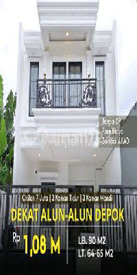 Rumah Under 1,1 M Lokasi Dekat Alun² Kota Depok Tanpa Dp SHM Rumah Under 1,1 M Lokasi Dekat Alun² Kota Depok Tanpa Dp SHM