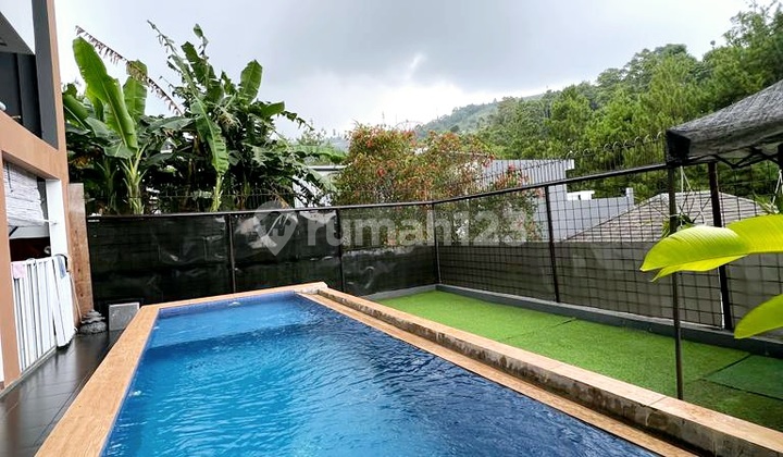 Turun Harga Rumah Villa 3 Lantai Private Pool Dan View Jarang Ada Di Resor Dago Pakar, Dago Bandung