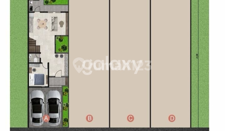 Tanah Kavling Darmo Permai Timur