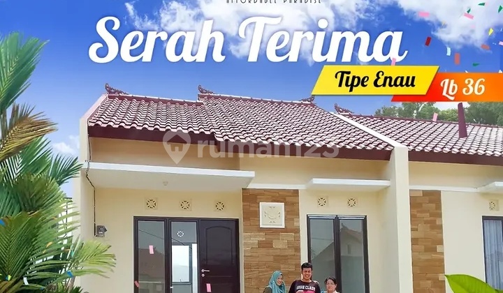 Rumah Murah 1 Lantai Siap Huni, Bebas Banjir,Sejuk dan Asri Rumah Murah 1 Lantai Siap Huni, Bebas Banjir,Sejuk dan Asri