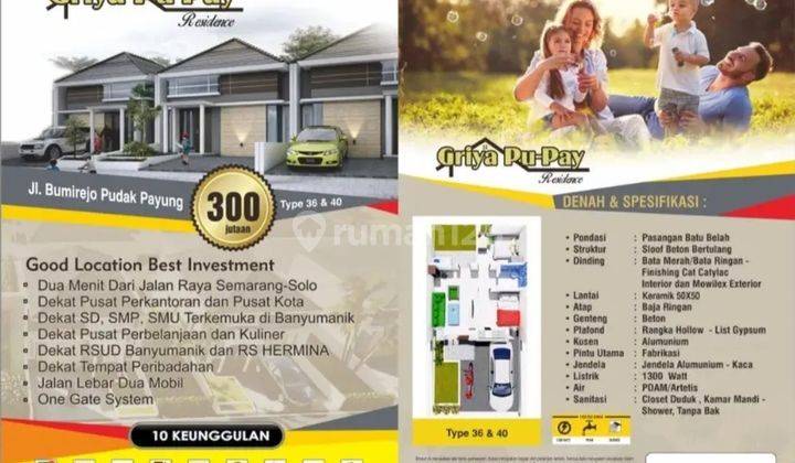 Di Jual Rumah Di Pudak Payung Semarang 1 Lantai 1