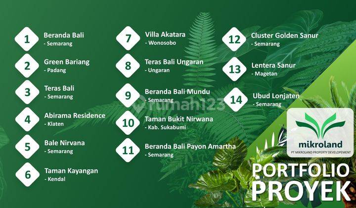 Rumah Nuansa Bali Di Kota semarang View Laut jawa || PERUMAHAN BERANDA BALI DI KAWASAN PERMATA PURI  2