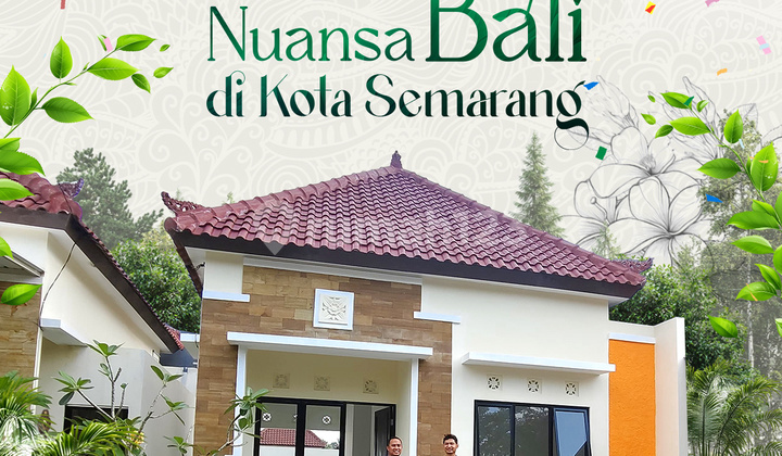 Rumah 2 Lantai Dekat Dengan Pusat Kota SEMARANG || PERUMAHAN BERANDA BALI MUNDU TOWNHOUSE  1