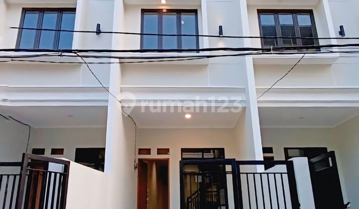 Last Stock Rumah Cantik 3 Lantai Minimalis Modern Di Lingkungan Nyaman & Bebas Banjir Di Taman Ratu Jakarta Barat 