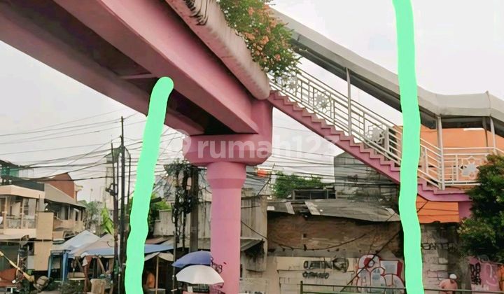 Rumah Hoek Hook Lahan Bisnis Komersil Sangat Strategis, Pinggir Jalan Utama Kampung Melayu & Tebet Raya Cocok Untuk F&b, Kantor, & Tempat Usaha, Kampung Melayu - Tebet Jakarta Selatan