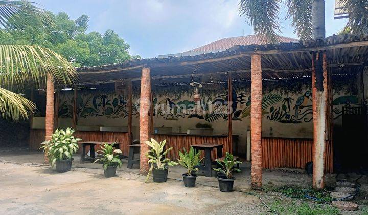Rumah Area Komersil Tempat Ruang Usaha Hoek/hook 2 Sisi Strategis Pinggir Jalan Ramai, Halaman Luas Eks Food Court Cocok Untuk Hunian, Bangun Komplek Ruko, Cluster, F&b, Gudang, Kost, Futsal, Badminton, Billiard, Coffee, Restoran, Office, Kantor, Minimark 2