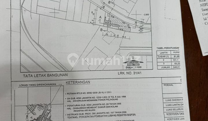 Dijual Cepat Rumah 3 Lantai Di Simprug Golf Jakarta Selatan 2