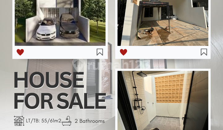 Dijual Rumah Town House Jati Padang