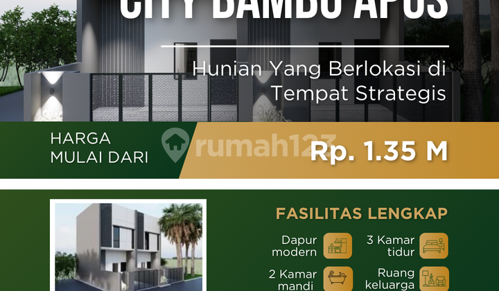 Rumah 2 Lantai New Dekat Dengan Area Perkantoran 1