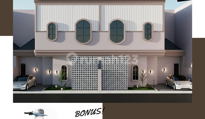 2-Story House Near Grand Wisata