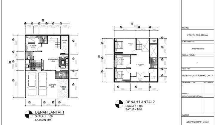 Rumah 2 Lantai New Brand Jati Padang 2