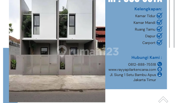 Dijual Rumah Murah Bambu Apus 2