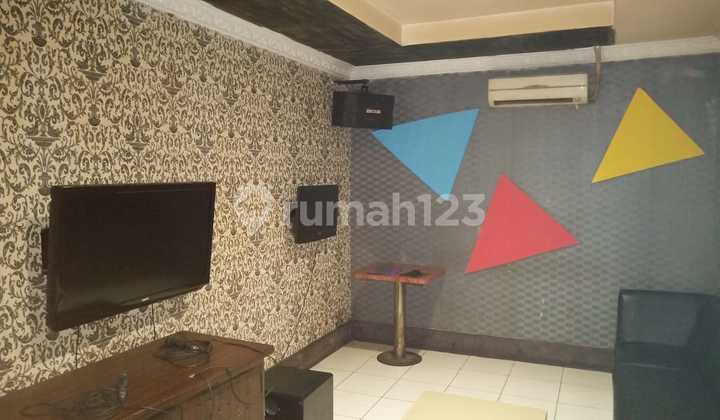 For sale fast, 5-story linked shop house in West Bekasi Kalimalang, fully furnished ex-karaoke.