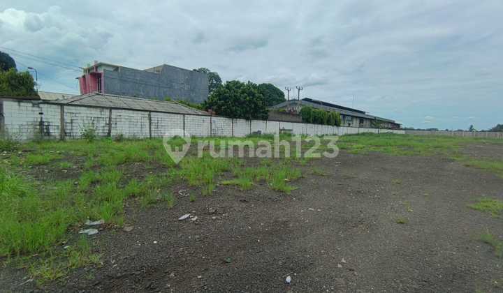 5400 m² Land on the Main Road Jonggol Cileungsi with 40ft Container Access