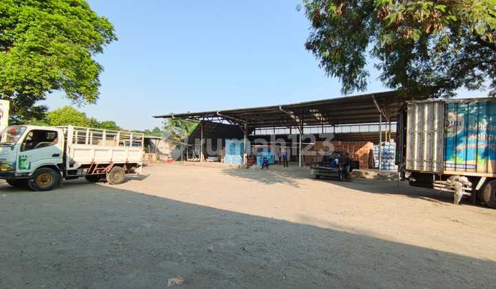 Tanah 5000 m2 & Gudang di Raya Pekayon, Bekasi