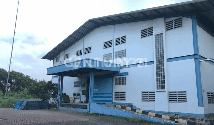 Gudang Strategis di Kawasan Industri Ternama, Cocok untuk Operasional Logistik & Manufaktur.