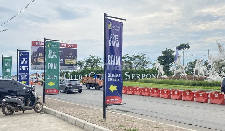 Ruko Langsung Hadap Jalan Raya Seberang Cgs