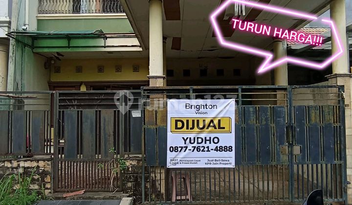 Turun Lagi, Nego!!! Rumah Bahan 2 Lt, Metro Permata 1 1