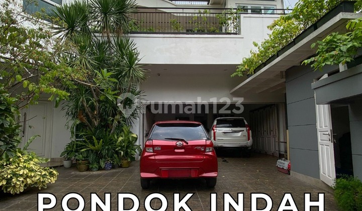 For Sale Rumah Exclusive Pondok Indah - 5 Br, Marmer Import, Ready To Move In