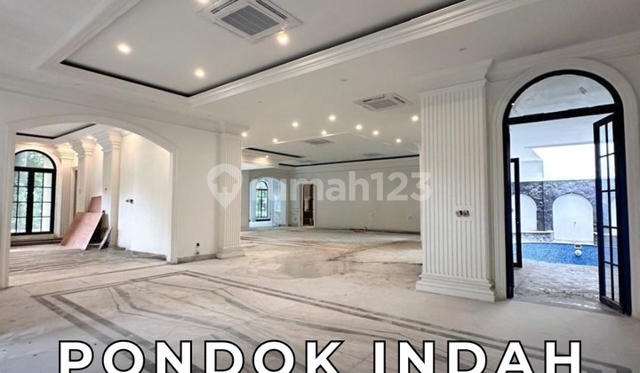 Rumah Premium Pondok Indah Fully Renovated – Lift, Pool, Ac Vrv, Siap Huni