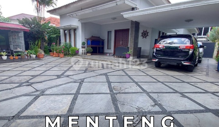 For Sale Menteng House Land Area 829 M² – 7 Bedrooms, Move-In Ready, Negotiable Price!