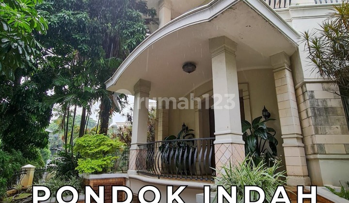 For Sale Pondok Indah – Rumah Mewah 5 Kamar Tidur + Basement, Lt 1091m²