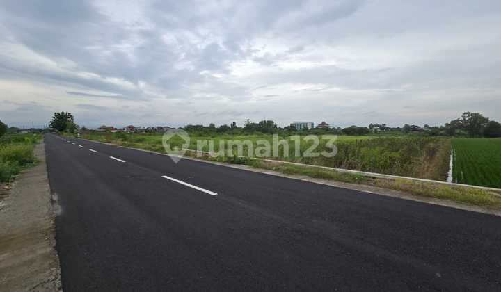 Tanah Pinggir Jalan Raya Solo Jogja Dijual Murah Lokasi di Klaten